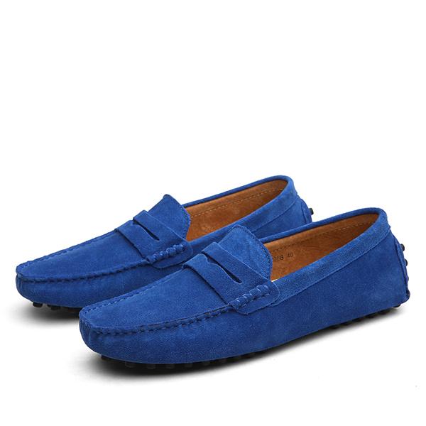 JEZRYLLE Men Casual Shoes Loafers Italian Style