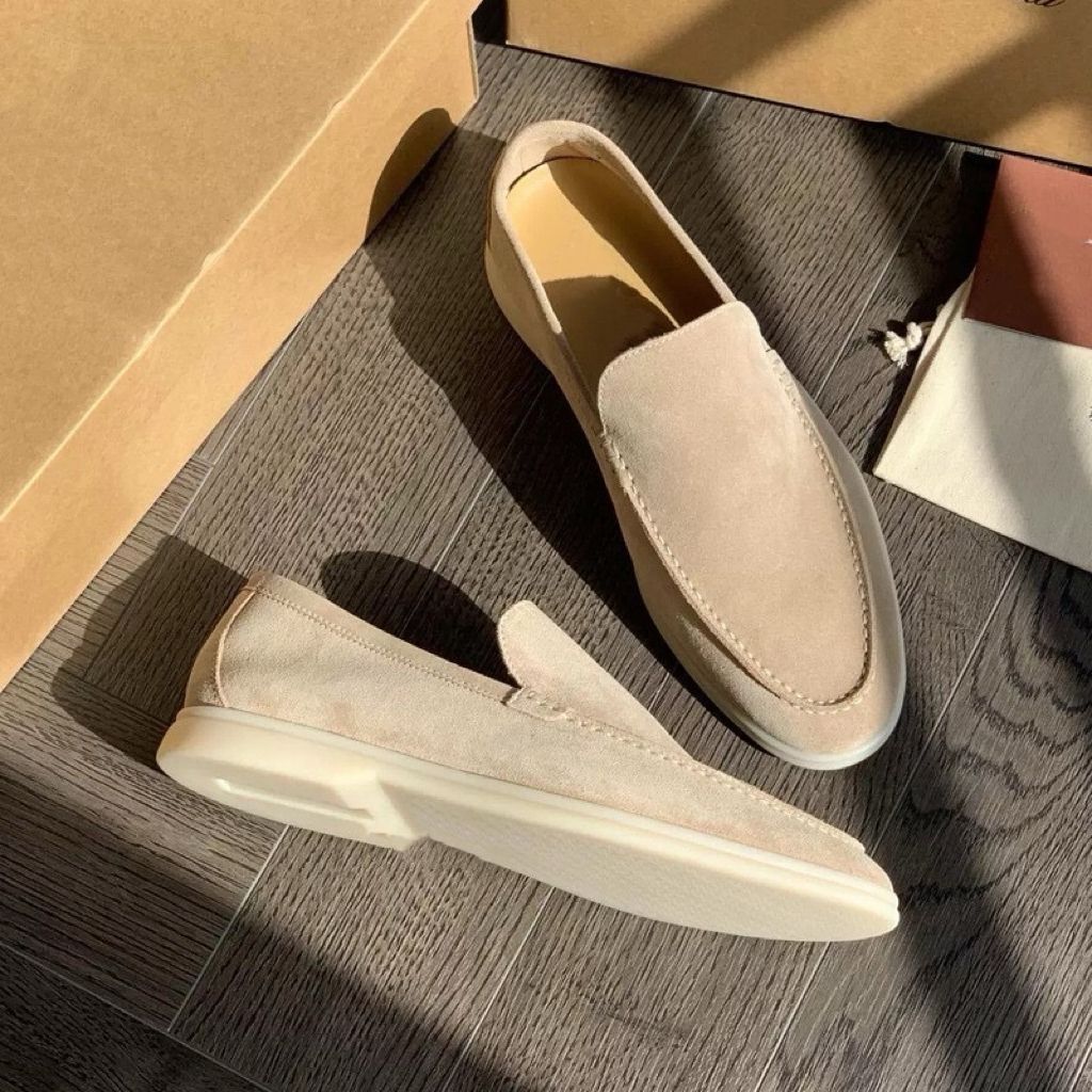 JEZRYLLE Summer Loafers Flat Casual Shoes For Men
