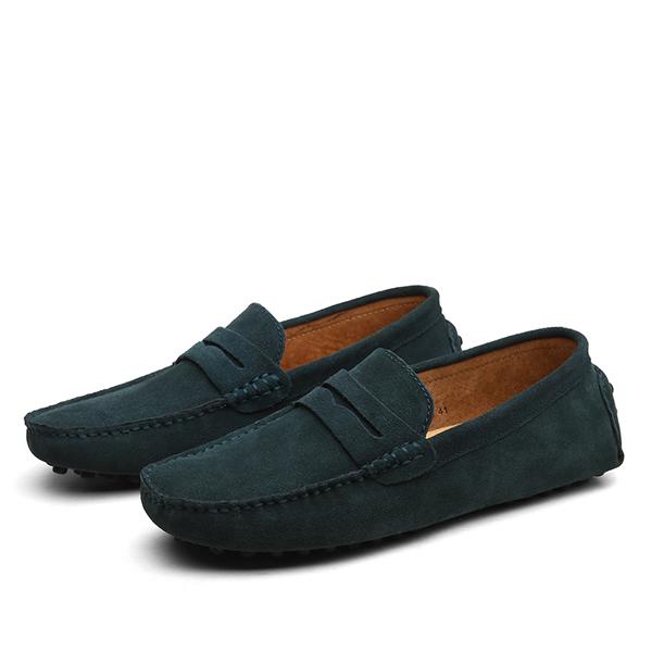 JEZRYLLE Men Casual Shoes Loafers Italian Style