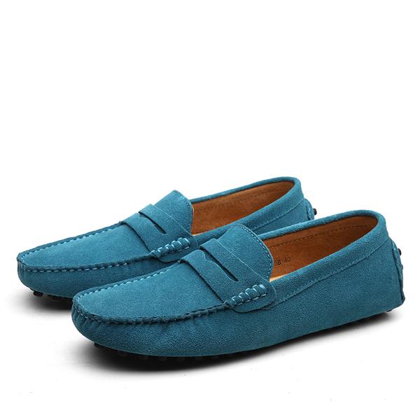JEZRYLLE Men Casual Shoes Loafers Italian Style