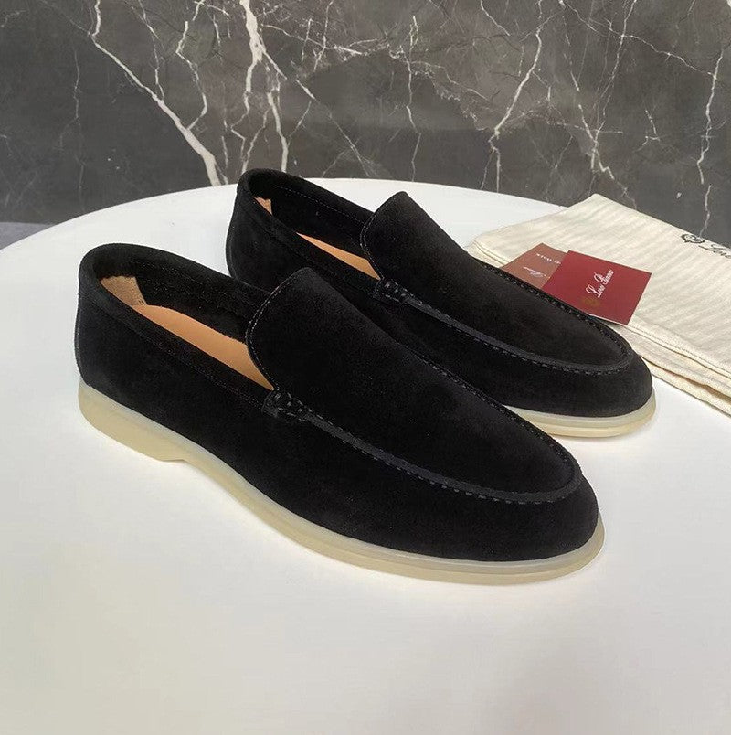 JEZRYLLE Summer Loafers Flat Casual Shoes For Men