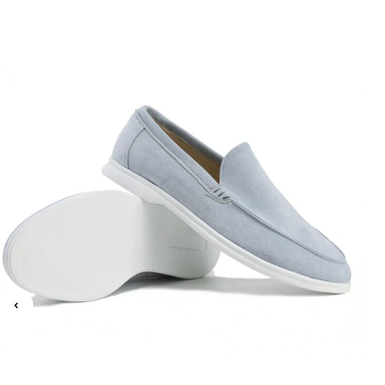 JEZRYLLE Summer Loafers Flat Casual Shoes For Men