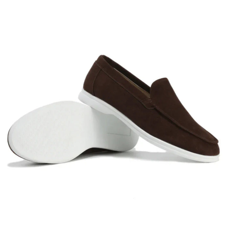 JEZRYLLE Summer Loafers Flat Casual Shoes For Men