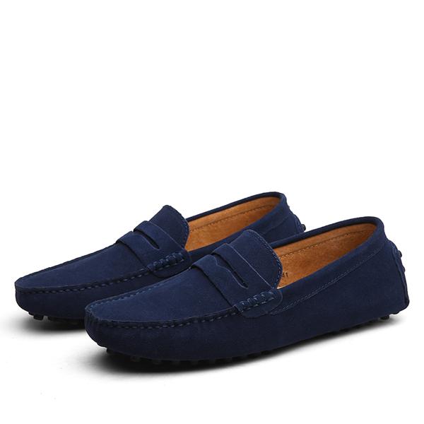 JEZRYLLE Men Casual Shoes Loafers Italian Style