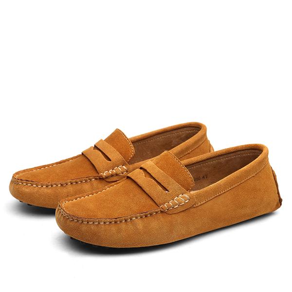 JEZRYLLE Men Casual Shoes Loafers Italian Style