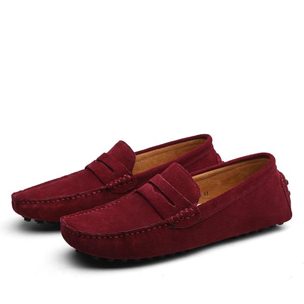 JEZRYLLE Men Casual Shoes Loafers Italian Style