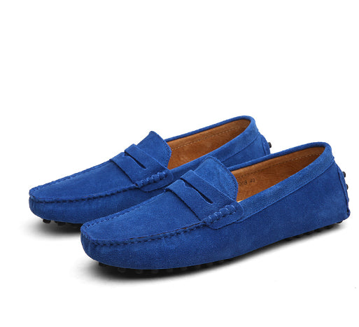 JEZRYLLE Men Casual Shoes Loafers Italian Style