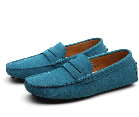 JEZRYLLE Men Casual Shoes Loafers Italian Style