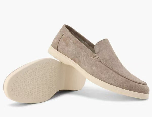JEZRYLLE Summer Loafers Flat Casual Shoes For Men